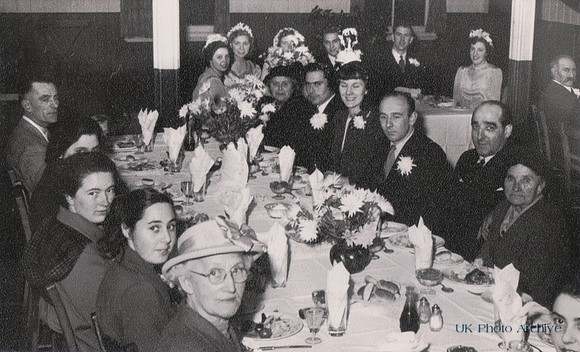 A Wedding Reception 1950s