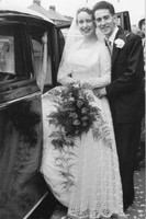 1950s Bride And Groom