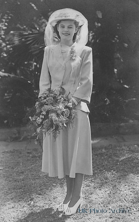 A Bride Audrey Manser Rhodesia 1950s