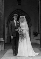 A 1950s Wedding Mr And Mrs Claud Daniels