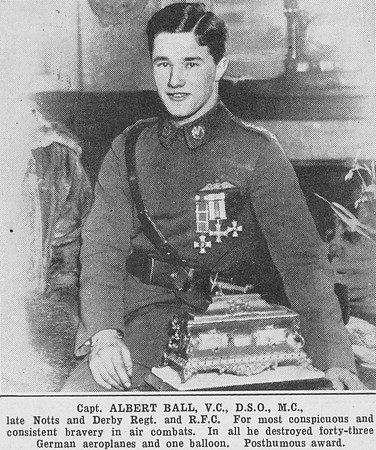 Ball A Captain VC DSO MC Royal Flying Corps
