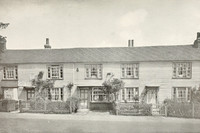 Weatherboarded Cottages At Capel Surrey 1920