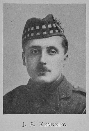 Kennedy J E Lt 8th Seaforth Highlanders