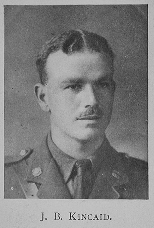 Kincaid J B Lt 13th Royal Scots