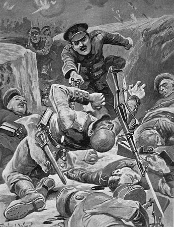 Challoner F G Pte DCM 6th London Regiment His DCM Action