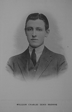 Denis-Browne W C Sub Lt Hood Btn Div Royal Naval Volunteer Reserve