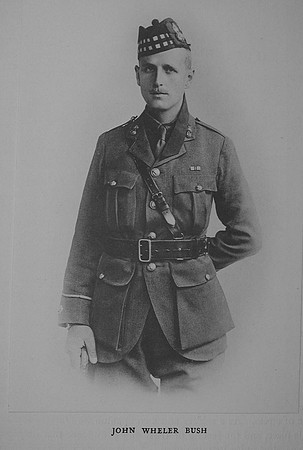 Bush J W 2nd Lt Royal Scots Fusiliers