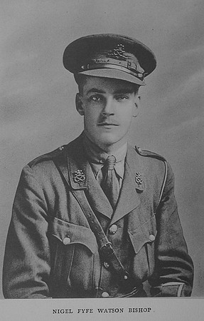 Bishop N F W 2nd Lt 5th North Staffordshire Regiment