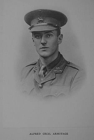 Armitage A C 2nd Lt 1st Queens Royal West Surrey Regiment