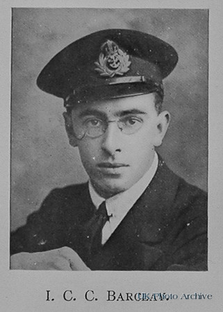Barclay I C C Surgeon Probationer HMS Mary Rose Royal Navy