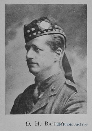 Bailey D H 2nd Lt 8th Royal Scots