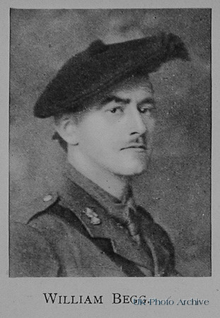 Begg W 2nd Lt 5th Black Watch