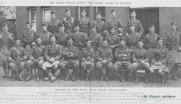 Black Watch 1st Battalion Officers