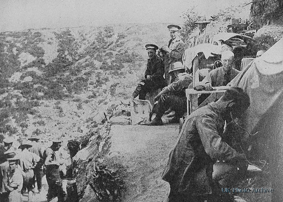 An Australian Telephone Station On Gallipoli