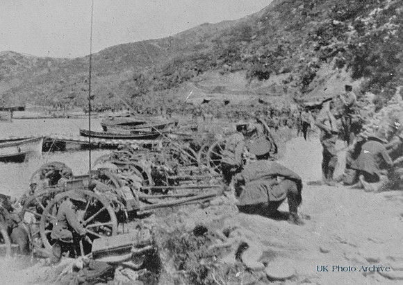 Australian And New Zealand Troops At Gaba Tepe
