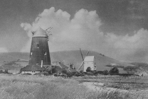 Old Mills At Clayton Down Sussex 1920s