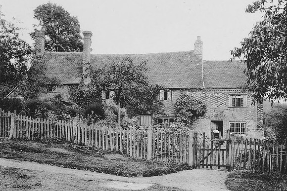 Group Of Cottages Hambledon 1908