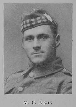 Reid M C L/Cpl 15th Royal Scots