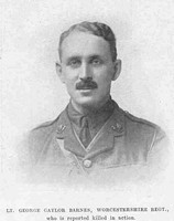 Gaylor-Barnes G Lt Worcestershire Regiment Illustrated Sporting and Dramatic News Saturday 26 August 1916