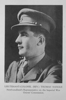 Nangle T Lt Col Newfoundland Regiment