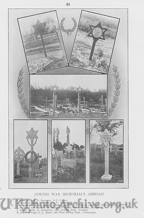 British Jewry Book Of Honour Page 41