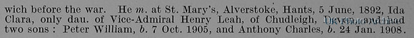 Akerman C S A Major Royal Engineers Obit Part 2