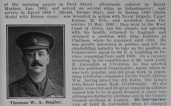 Bagley T W A Major Army Service Corps Obit Part 2