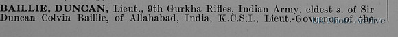 Baillie D Lt Indian Army Obit Part 1