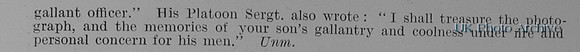Balderson H L P 2nd Lt 8th Devonshire Regiment Attd Gloucestershire Regiment Obit Part 2