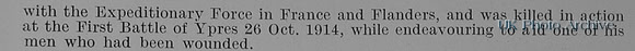 Bird J G H Lt 2nd Queens Royal West Surrey Regiment Obit Part 2
