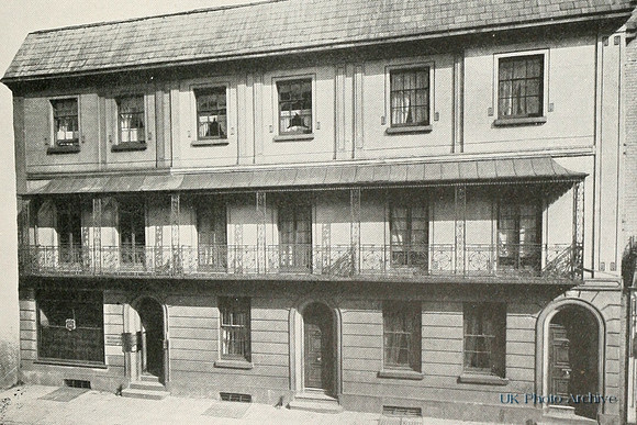 Terrace Of Houses In Widmarsh Street Hereford 1920