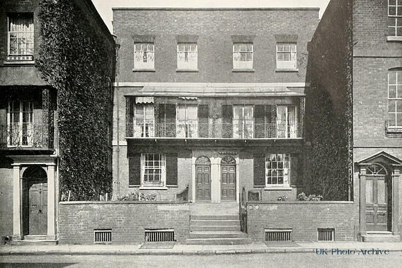 Houses In Castle Street Hereford 1900