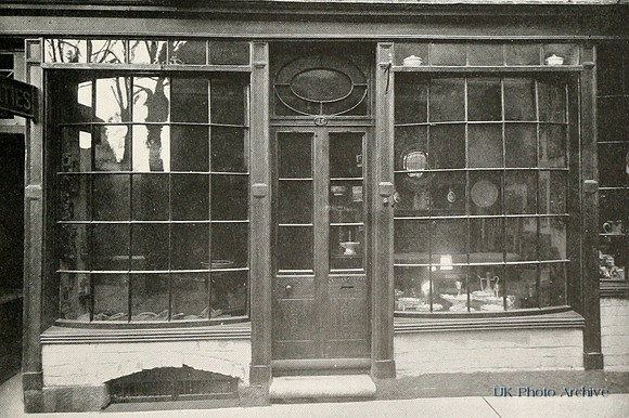 Shop Near Cathedral Hereford 1920