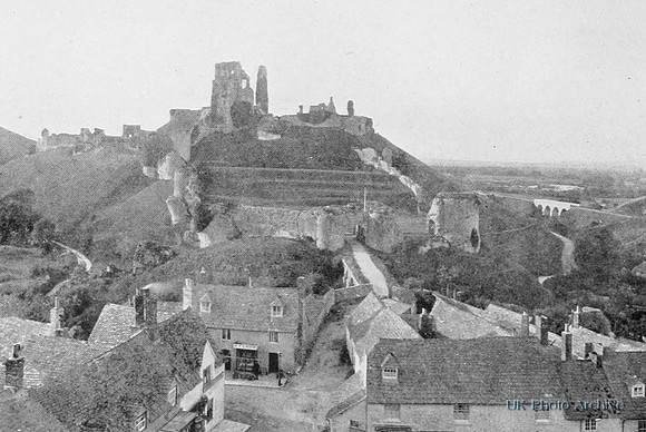 Corfe Castle Dorset c.1900