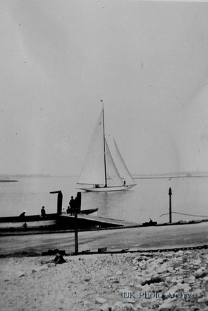 The Sandbanks At Poole 1934