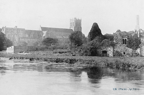Christchurch Priory c.1900