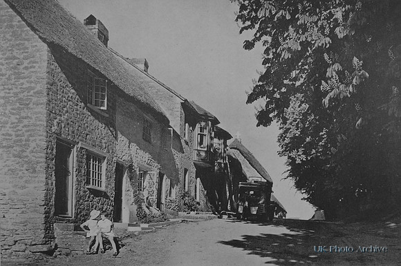 Puncknowle Village Dorset 1930s