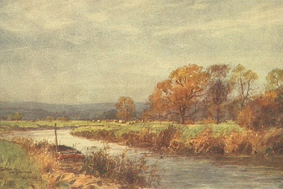 The Arun Near Pulborough Sussex 1908