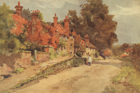Fittleworth Village Sussex 1904