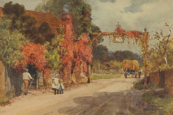 The Swan Hotel Fittleworth Sussex 1904