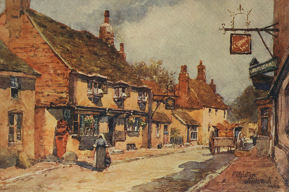 The Star Inn Alfriston Sussex 1904
