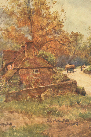 Old Whiting Mill Midhurst Sussex 1908
