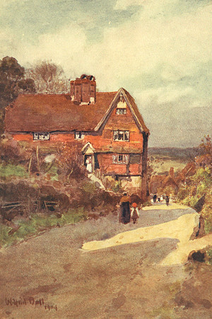 Cottages At Mayfield Sussex 1904
