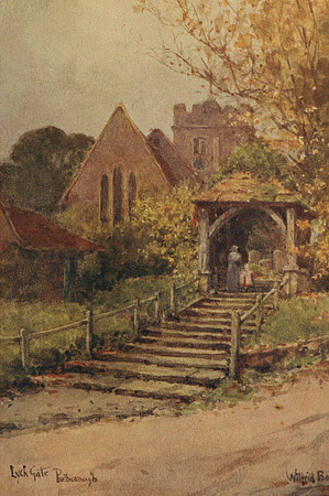 Lych Gate Pulborough Sussex 1904