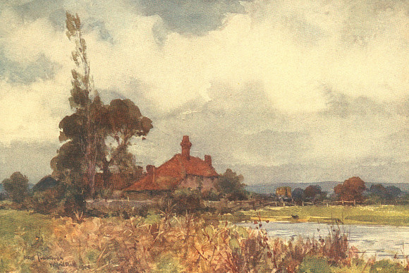 Pulborough Marsh Sussex 1908