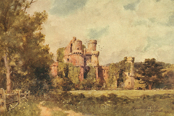 Hurstmonceaux Castle Sussex 1904