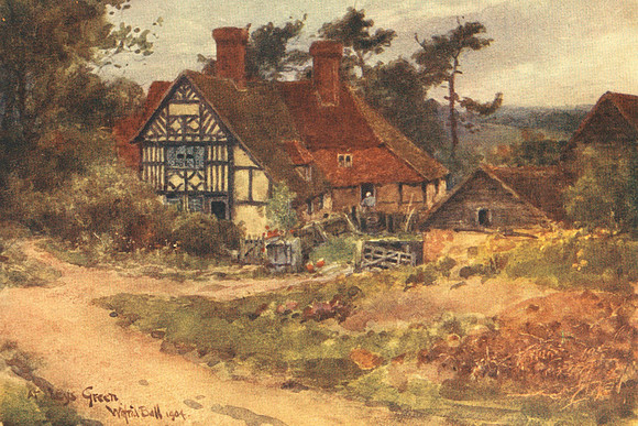 A Farmhouse Leys Green 1904