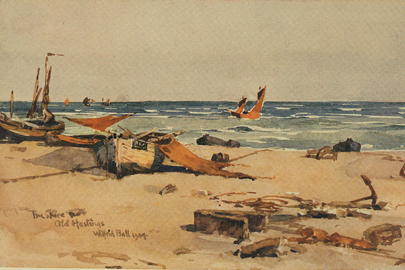 The Shore At Hastings 1904