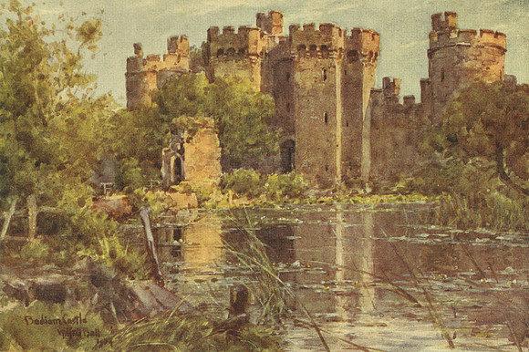 Bodiam Castle Sussex 1904