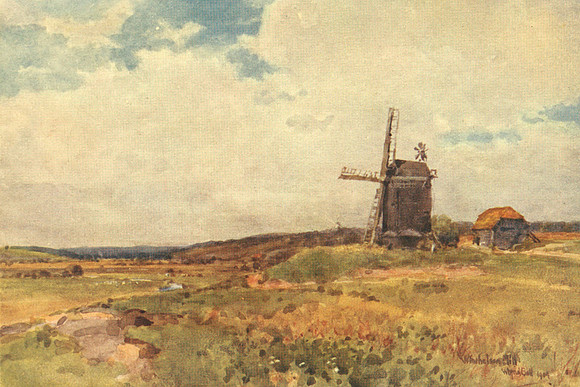 Winchelsea Mill Sussex 1904